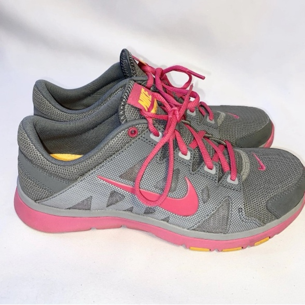 Nike Flex Supreme TR 2 Womens Grey Training Running Shoes 616694-003 Size 8 - Picture 4 of 16
